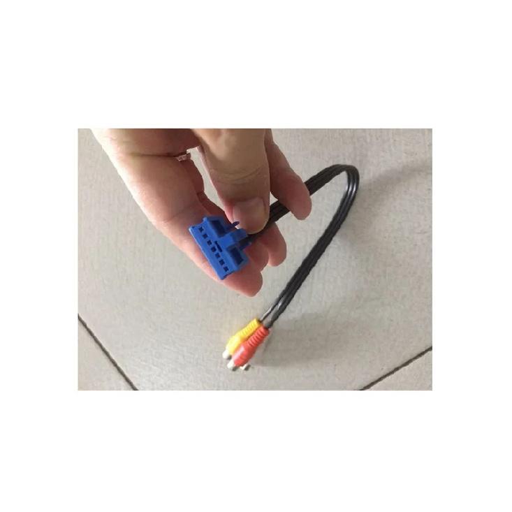 

For Toyota Cars CD Player DVD signal input line the old RCA harness ( blue 7P) TYA7A
