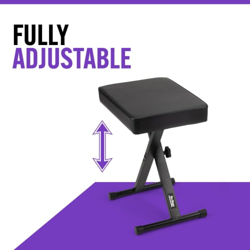 OnStageStands KT7800 Folding Chair for Keyboard, Piano, and Guitar Performances (OnStage Stands)