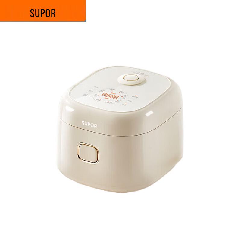 SUPOR 3L 0-Coating Stainless Steel Mini Rice Cooker CN plug (adapter included)