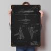 Panavia Tornado Blueprint Poster Customized Wall Art Vintage Metal Signs Retro Tin Plaque for Man Cave Room Accessories House