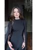 Elegant Autumn Fashion Dress 2025: Long Sleeve, European & American Style for Women