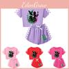 Toddler Children Wicked Cotton Pajama Set With Soft Material For Home And Sleep