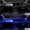 Car Hood LED Daytime Running Light Neon APP Remote Control Waterproof Flexible Auto Engine Hood Guide Decorative Ambient Lamp