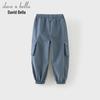 DAVE & BELLA Boys' Moisture-Wicking Jogger Cargo Pants