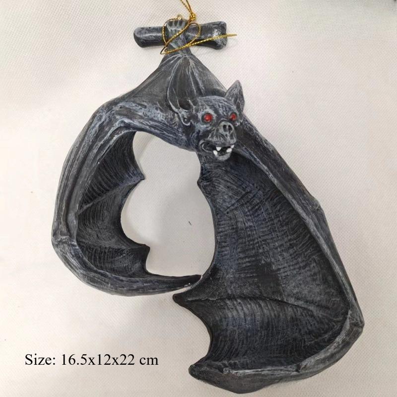 

Bat Wall Candlestick Resin Halloween Home Decoration Crafts Candlestick