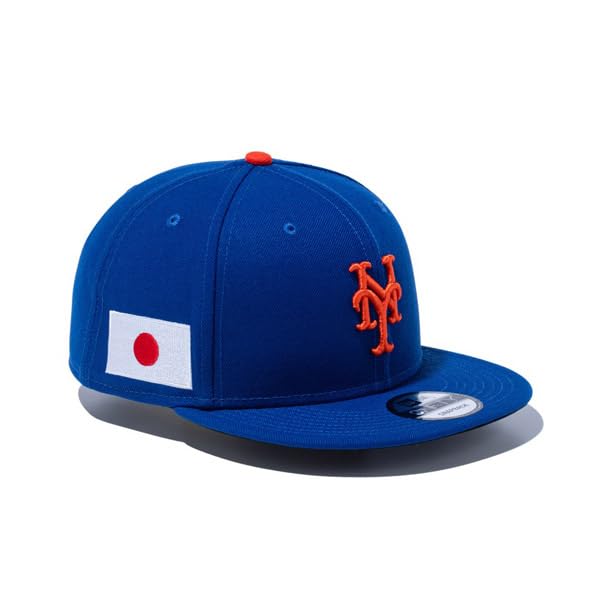 

[New Era] 9FIFTY MLB Japan Flag New York Mets Light Royal Cap Hat Snapback Adjustable Size 14517901 LXL (61.5-65cm)