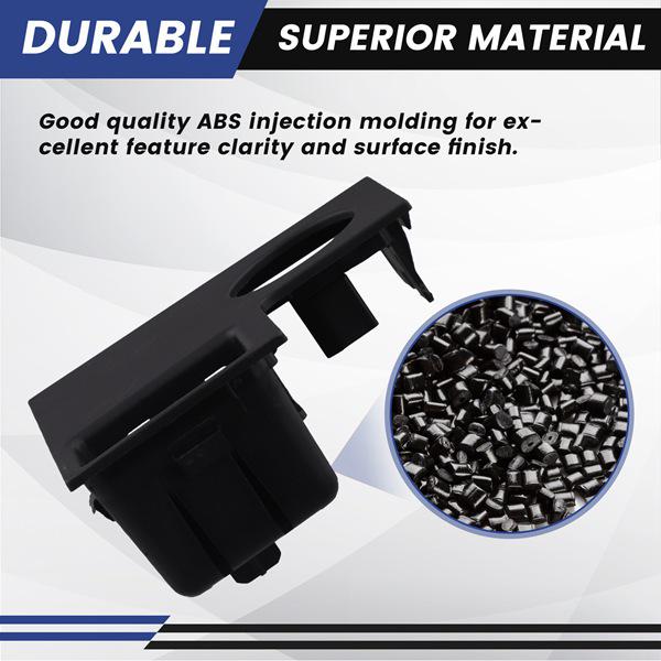 Black ABS Car Glove Box Switch Panel Cover Not applicable