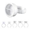 Tattoo Pigment & Eyelash Glue Ring Cup with Bowl 