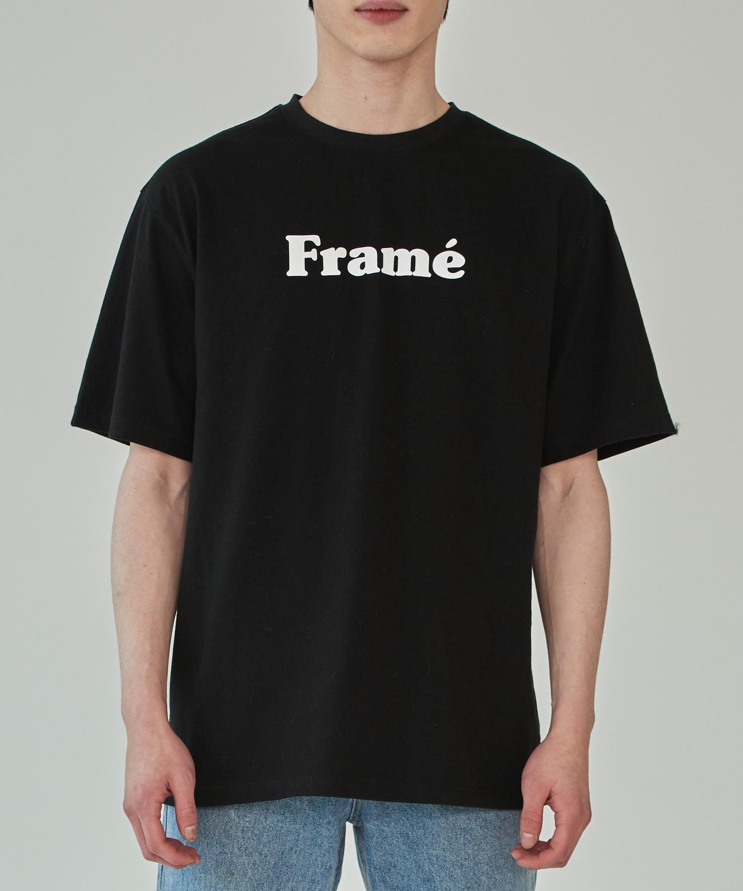 Frame Off Frame Logo Short Sleeve T-Shirt - Black Black_L
