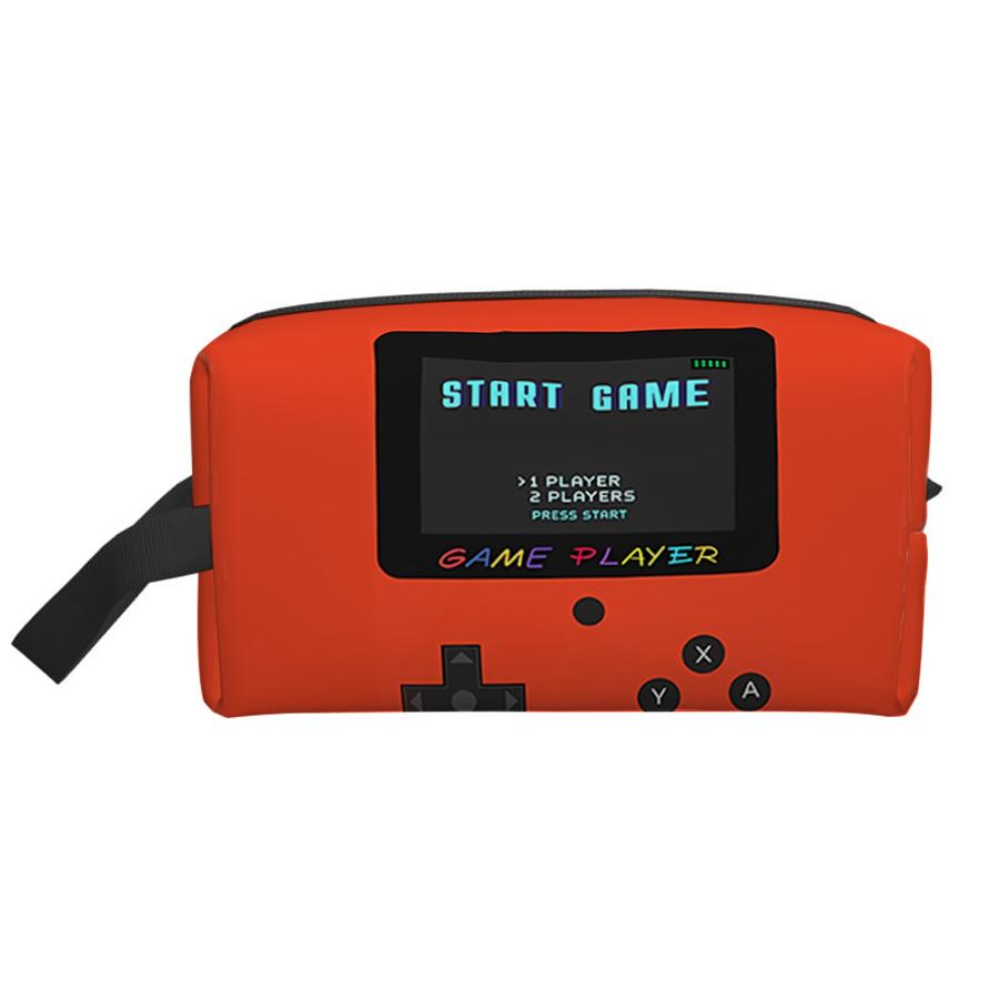 Simple Games Console Toiletries Storage Bag Makeup Bag Portable Cosmetic Bag Makeup Accessory Large Cosmetic Pouch Travel Bag