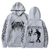 Ghostemane Mikina s potiskem na obou stranách Pánská Móda Hip Hop Metal Rock Mikiny Gotické Oversize Mikina Tepláková souprava Streetwear