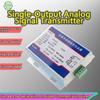 Single Output Analog Transmitter 0-10V 4-20mA for Strain Gauge Load Cell Sensor, High Accuracy, Anti-Interference, Durable