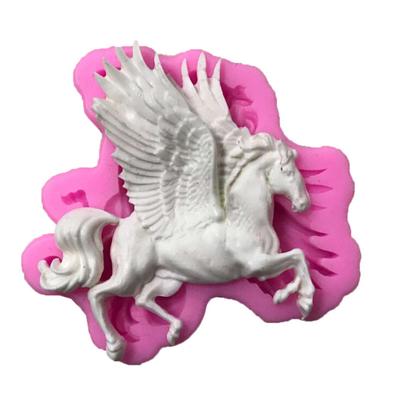 3D Konik Silikonowa Forma Jednorożec Ciasto Dekoracja Fondant Ciasteczka Formy Narzędzia Do Pieczenia