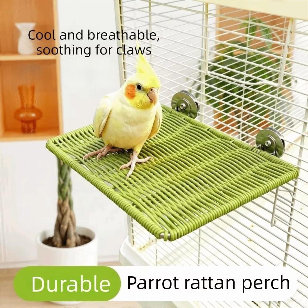 Hanging Jumping Platform Weaving Bird Resting Platform Universal Parrot Perch Rest