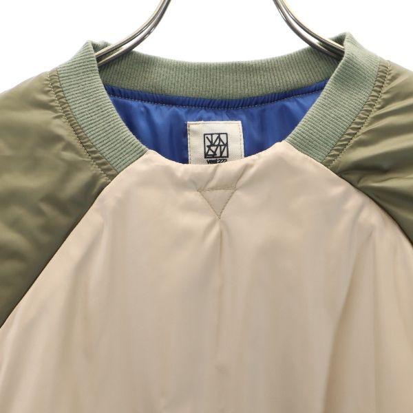 Nieużywana VAST222 19AW wyprodukowana w Japonii kurtka bejsbolowa 2 zielona bluza męska używana