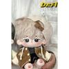 Mocha Doll 20cm Cotton Doll Clothes Golden Baseball Jumper Non-attribute Idol Doll, Khaki, Popular Toys for Korean Children