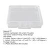 Transparent Box  Anti-scratch Strong And Sturdy Easy to Carry Storage Accessories Empty Mini Clear Organizer Storage Box for Outdoor