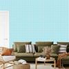 Geometric rhombus celadon wallpaper for living room and bedroom 50x1000