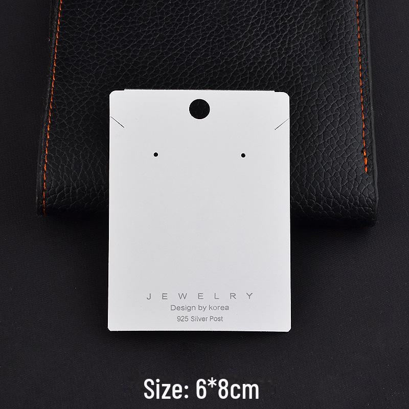 

«Упаковка из картона для сережек и ожерелий с шелкографией и художественным логотипом»