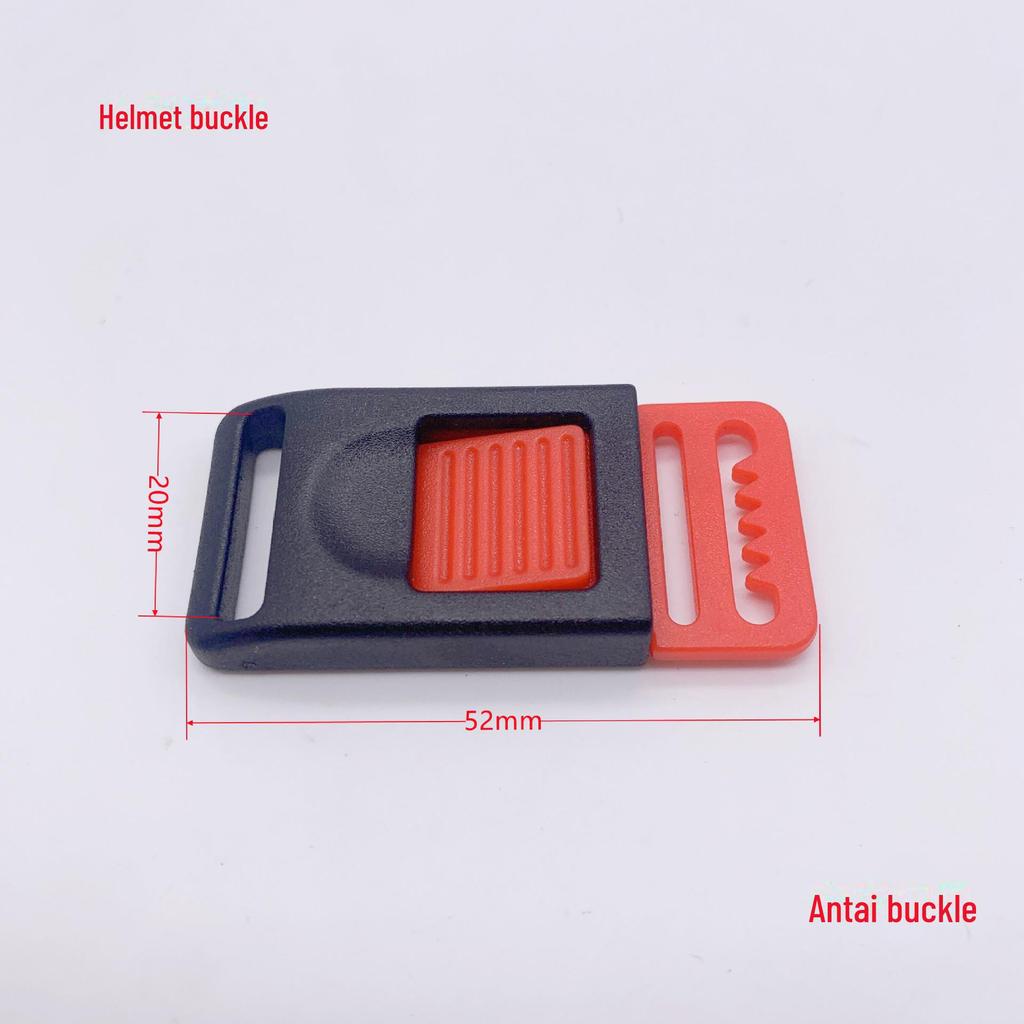 Electric Vehicle Motorcycle Helmet Chin Support & Safety Buckle Clip