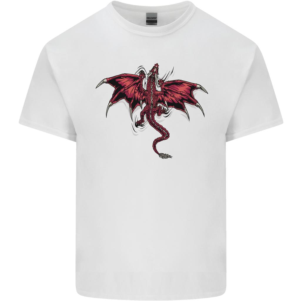 A Dragon Climbing the Material Unisexs Light Cotton TShirt