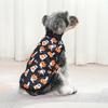 Halloween Dog Vest Small Dogs Clothes Fashion Festival Pumpkin Print Costume Puppy T-shirt Cats Pullover French Bulldog Outfits Pet Supplies