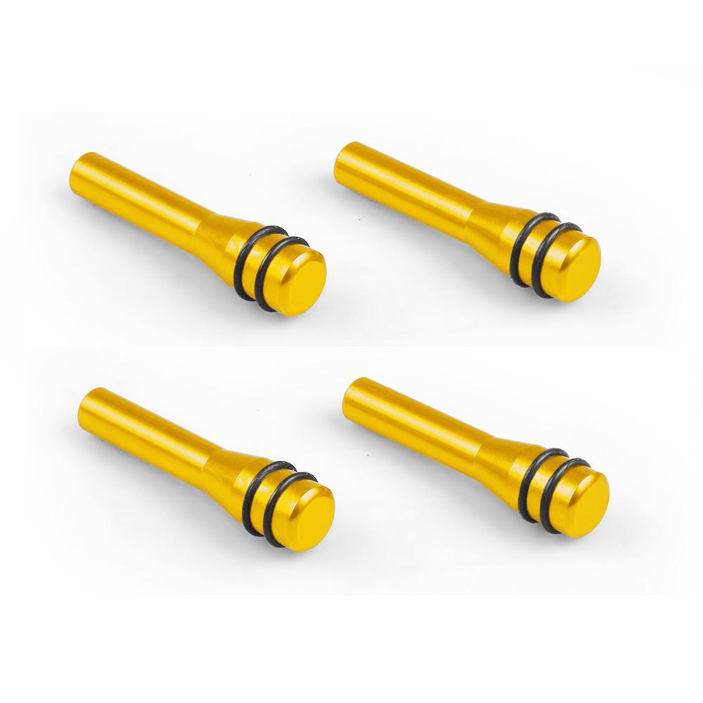 2/4Pcs Car Door Lift Button Locking Pins Universal Car Security Door Lock Pins Aluminum Alloy Knob Auto Interior Accessories