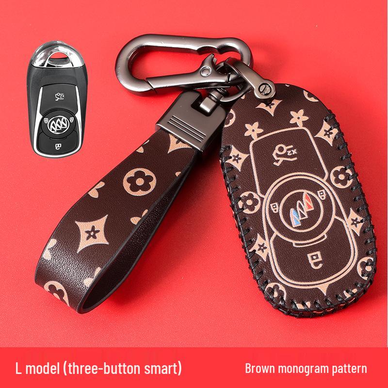 2024 Buick Key Cover for Excelle, Encore, Verano, GL8, GT, LaCrosse & Regal - High-End Model.