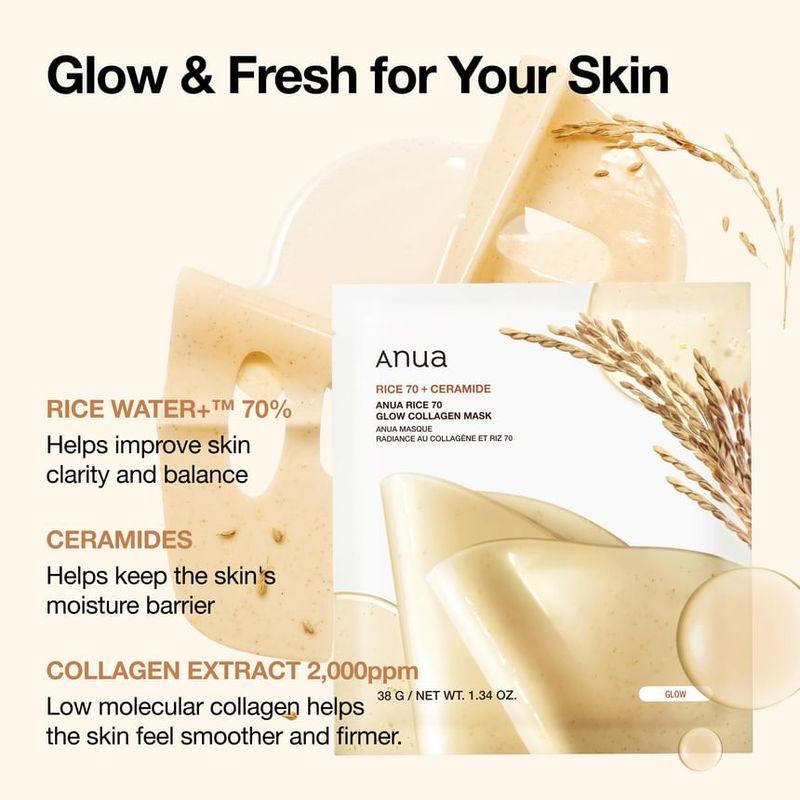 Anua - Collagen Mask Set - 3 Types