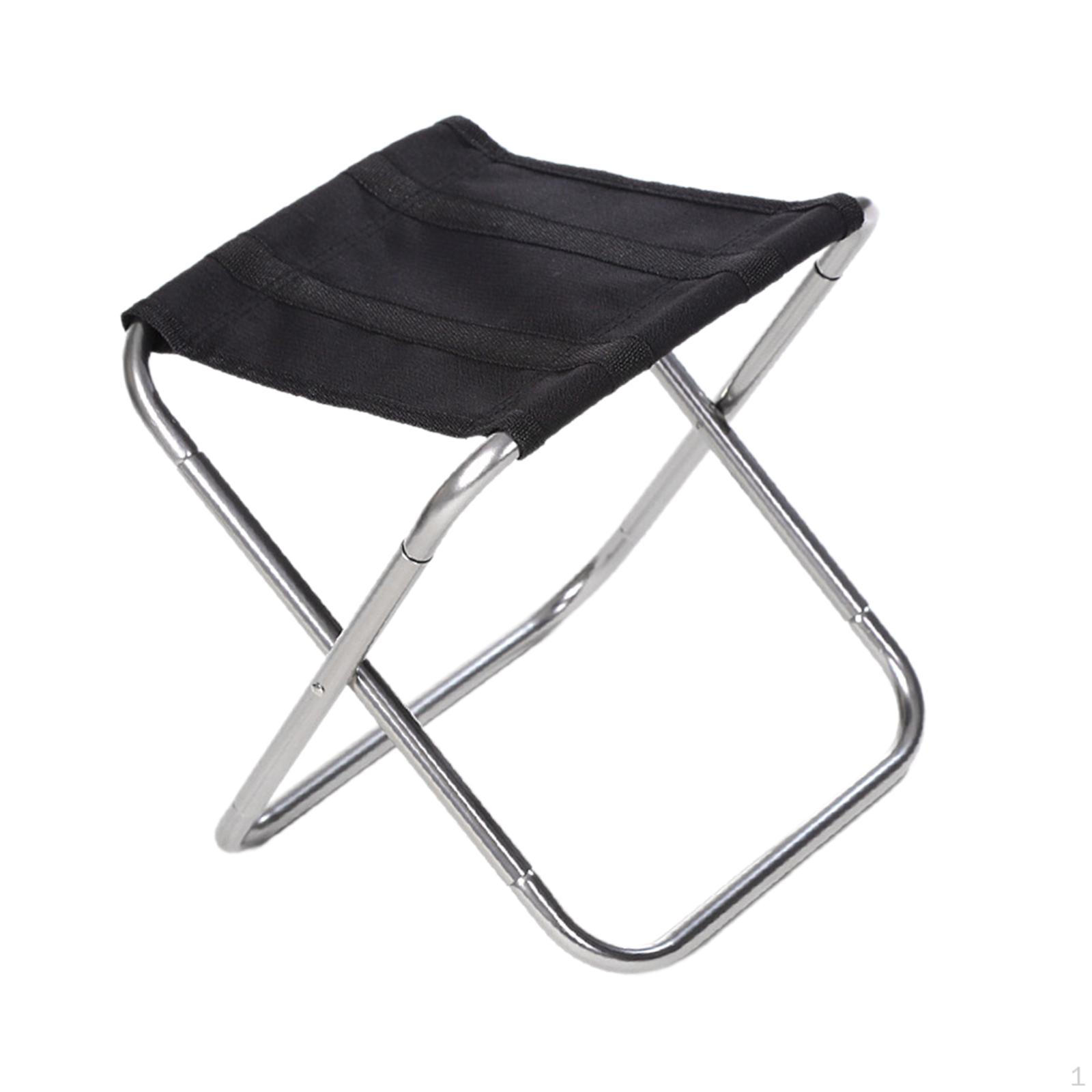 

Табурет для кемпинга, стул для рыбалки, складная подставка для ног, седло для парка, спортивного садоводства серебряный