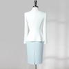 Trolman Damen Neues Chinesisches Stil Professionelles Anzugkleid Set