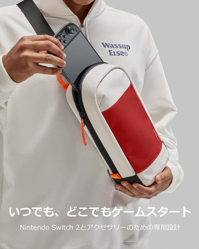Tomtoc Nintendo Switch 2 Body Compatible with Switch 2 Tomtoc Switch Shoulder Pro Accessories Game Card EVA Protection Bag, Models, Bag, Controller,