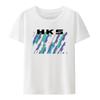 Hks Vintage Popular Tagless Modal Print T Shirt Creative Street Fashion Short-sleev Leisure Tees Novelty Breathable Camisetas