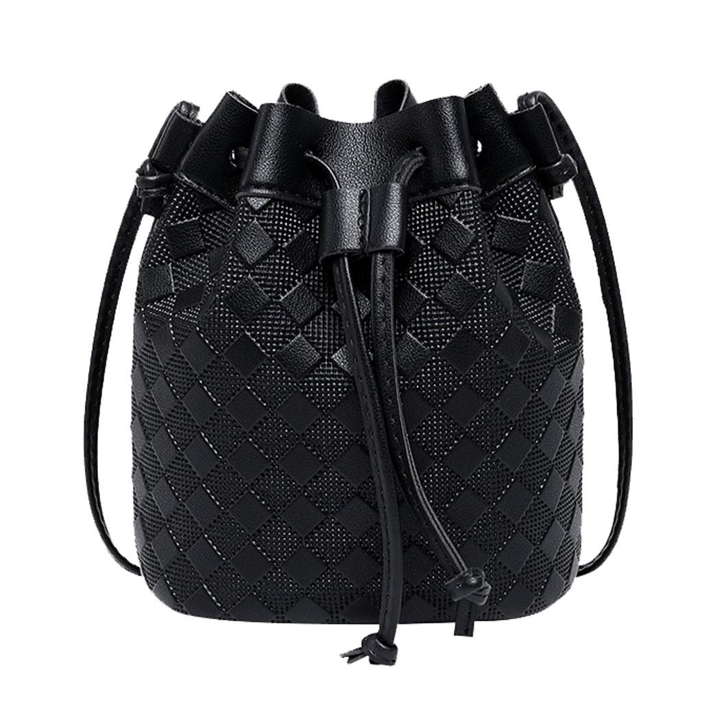 

Fashion Lady One-Shoulde handbag Messenger Bag Mobile Phone Purse Bag 15cmx10cmx17cm чорний