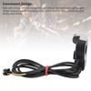 Motorcycle Horn Turn Signal Headlight Switch 4.9ft Cable Compact 3 in 1 Scooter Handlebar Control Switch