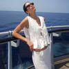 White Bandage Ribbed Sexy Tank Top Shirts Women Hollow Out Lace Up Sleeveless Slim Tops Hottie Summer Deep V Neck Street Sexy Beach Bandage Y2k Vest