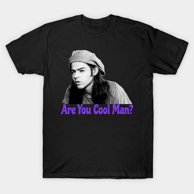 

Мужская черная футболка с принтом Are You Cool Man Dazed And Confused Цитата из культового фильма Печать на бумаге для трансферной печати без вырезания Хлопковая футболка 4XL чёрный