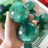 Sfera di Cristallo Grande Naturale Globo di Cristallo Fluorite Verde Regalo di Compleanno Artigianato di Pietra Sfera Fengshui Decorazione da Scrivania per la Casa Specimen
