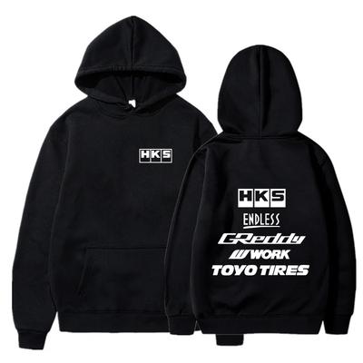 Hanorac Nou Cool pentru Bărbați Japonia JDM Mașină Modificată HKS ENDLESS Hanorac Bărbați Femei Vintage Casual Hanorac Bărbați Pulovere cu Mânecă Lungă