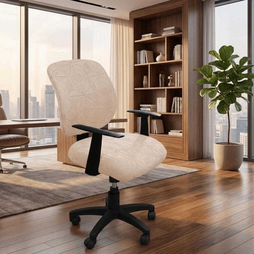 Dustproof Jacquard Chair Covers Cat Scratch Resistant Office Chair Covers Gaming Chair