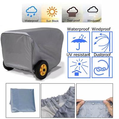 Dustproof Outdoor 210D Oxford Cloth Generator Cover Mobile Small Generator Protective Cover