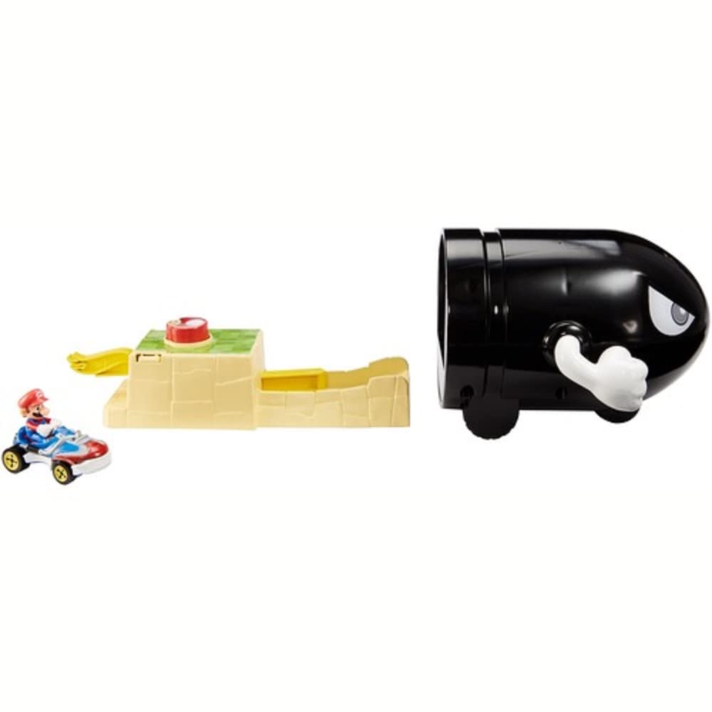 

Hot Wheels Mario Kart Killer Playset 1 Sneaker Kart GKY54 [Включает Марио]