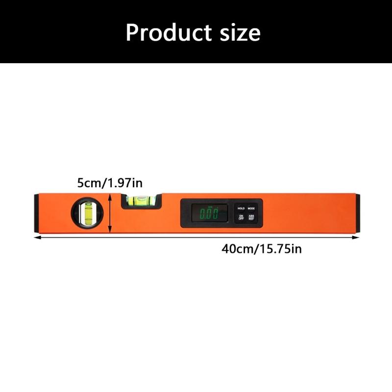 High Accuracy Digital Level With Magnetic Base LED Display Spirit Level For Horizontal Vertical Slope Measurement