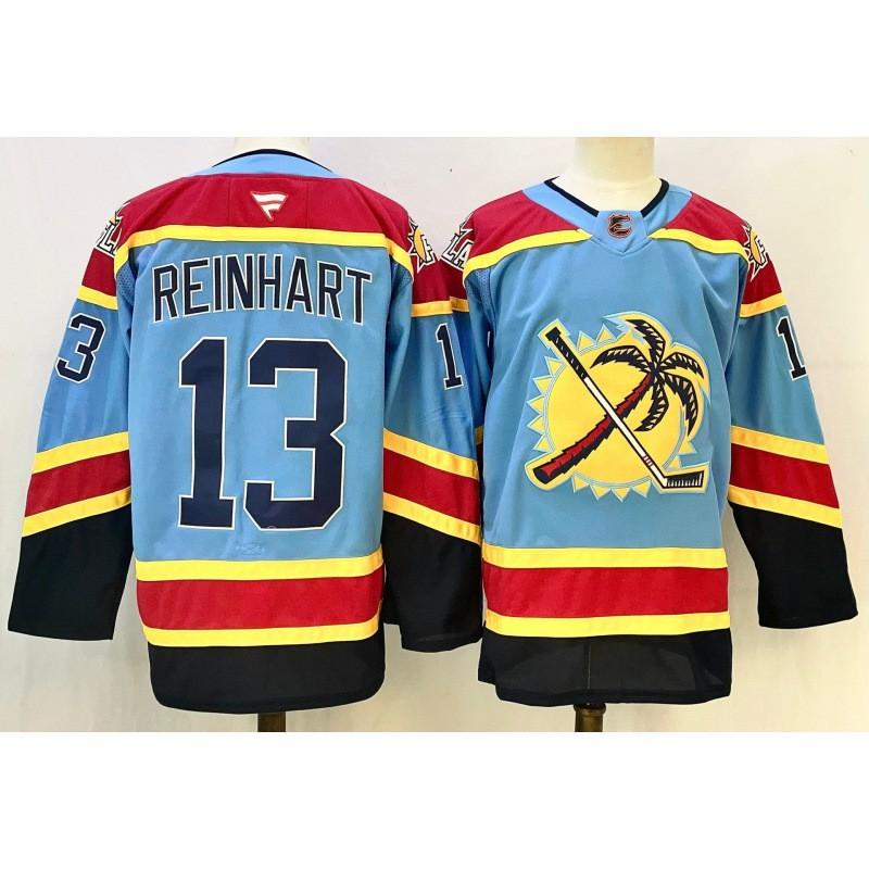Ice Hockey Jersey Long Sleeve Training Shirt Men Women Team Sports Uniform Blue Jackets Panthers Canucks Lightning