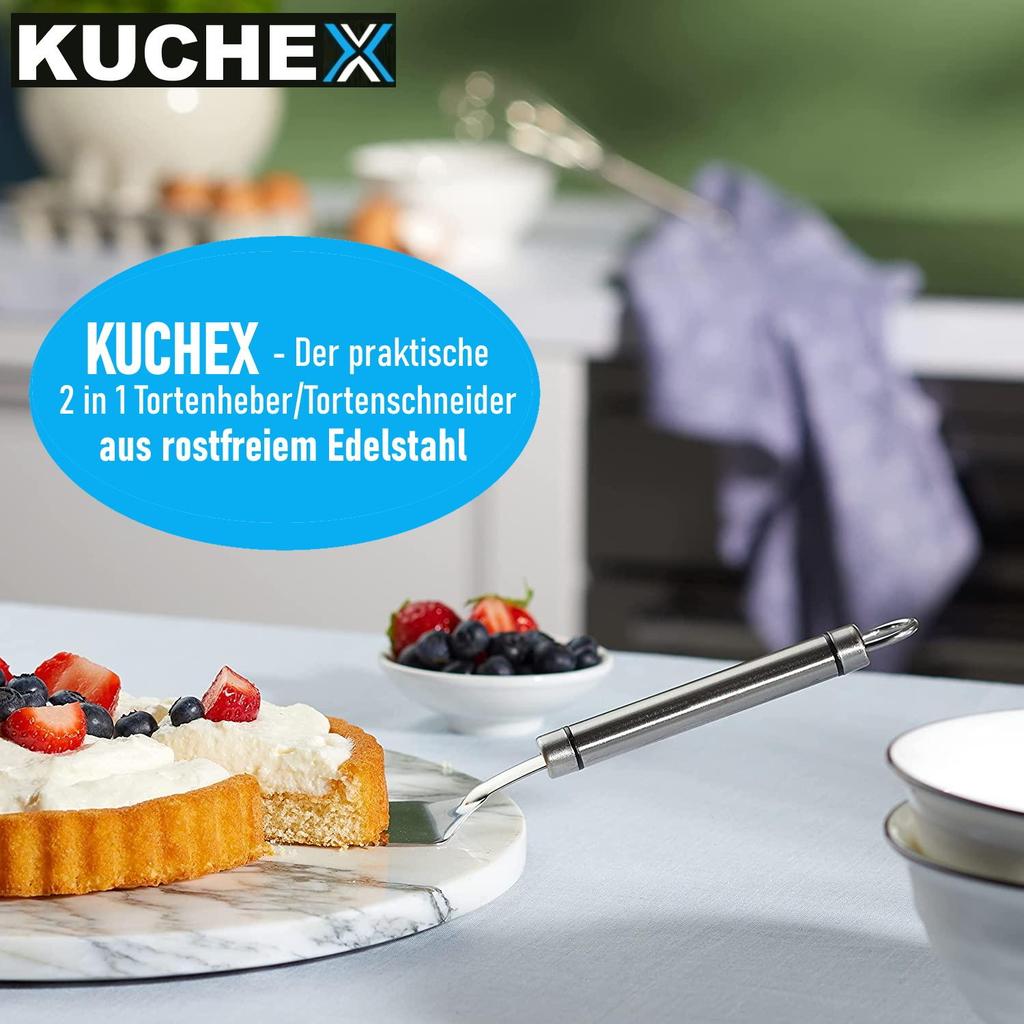 KUCHEX Łopatka do ciasta Stal nierdzewna Nóż do tortu Nóż do ciasta Podnośnik do tortu Podnośnik do pizzy