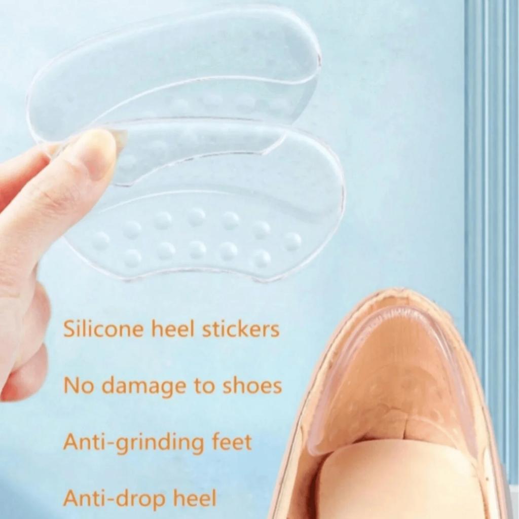1 pár láthatatlan, öntapadó saroktapasz, félméretű párna lábkopás és lábcsúszás ellen, kényelmes és nem károsítja a cipőt férfiaknak és nőknek egyaránt