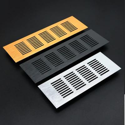 Aluminum Alloy Rectangular Grid Vents Ventilator Grille Decorative Covers Aluminum Alloy Grille