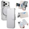 For iPhone 17 Pro Max 5G Luxury Case RFID Leather 360 Protect LENS Detachable 2IN1 Wallet Funda iPhone 17 Pro iPhone17 Air Cover
