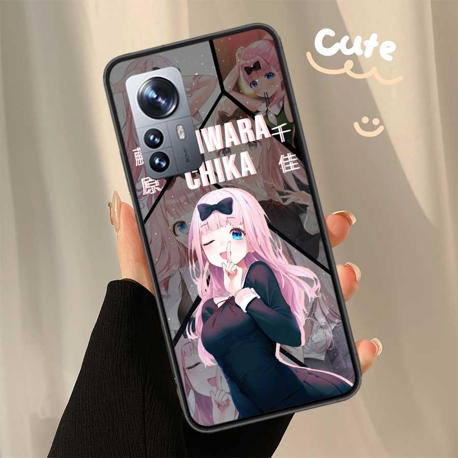 

Чехол для телефона Kaguya sama Love is War Fujiwara Funda для Xiaomi Poco X6 X5 X4 X3 GT NFC M4 M5 Pro 5G M3 Mi Note 10 Lite F5 F4 F3 F2 Mi Note 10(10 Pro)