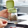 Ru Han Green Glass Spice Jar